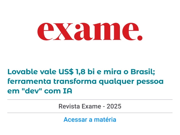 Lovable vale R$ 1,8 bi e mira o Brasil